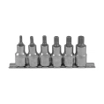 Набор насадок торцевых с вставками-битами SPLINE (1/2"DR, M5-M12, 6 шт.) Ombra 912706