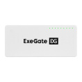 Коммутатор неуправляемый ExeGate EDGS-1008C (8-портовый гигабитный UTP 10/100/1000 Base-T, с функцией энергосбережения (EEE), настольный/настенный) EX298688RUS