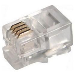 PROconnect 05-1001-3 Разъем телефонный UTP RJ-9 4P4C , CAT 3 100 шт.