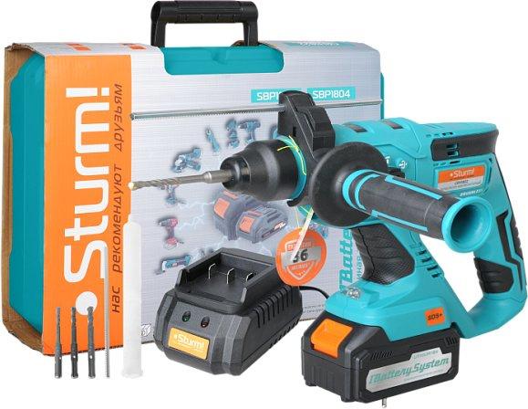 Перфоратор STURM! CRH1822 Li-Ion, 3Ач