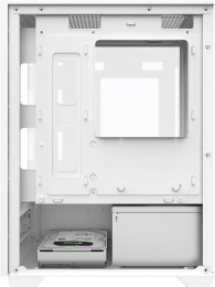 Корпус mATX BLOODY CC-125, Mini-Tower, без БП, белый [cc-125-wh]