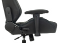 Кресло игровое Knight Neon черный соты экокожа с подголов. крестов. металл (KNIGHT NEON CARBON)