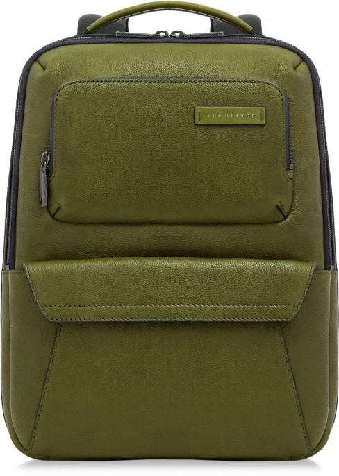 Рюкзак мужской The Bridge Ludovico 063116LZ/00G оливковый натур.кожа