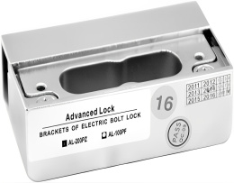 Уголок для электромеханического замка ZKTeco AL-100PF кронштейн электрического болта в бескаркасной стеклянной двери, толщина дверей: 8-12мм