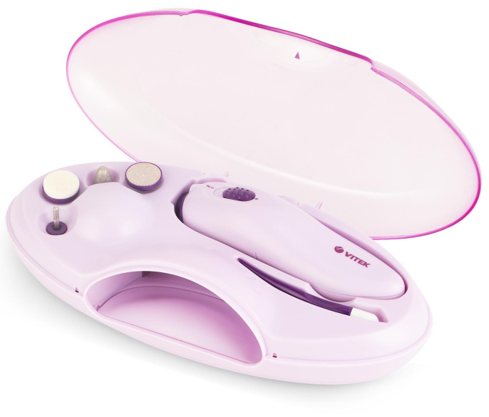 Маникюрный набор Vitek VT-8254, розовый