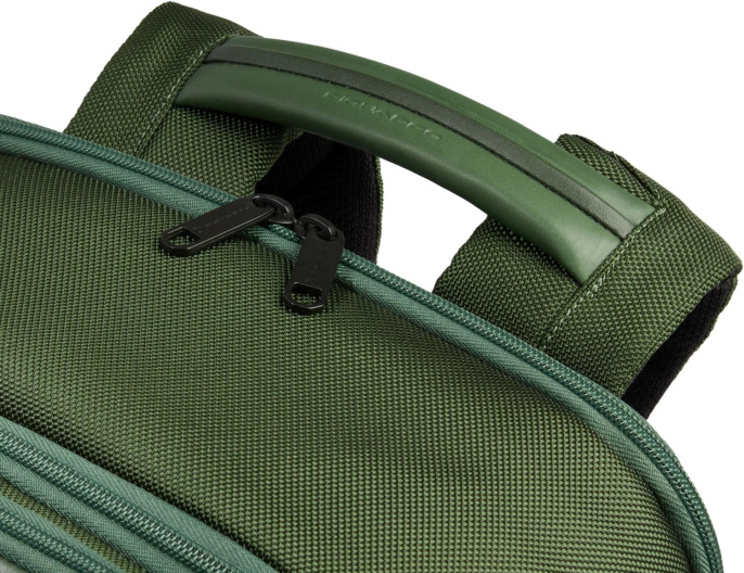 Рюкзак мужской Piquadro Lyss CA6929S143BM/VE зеленый тимьяновый полиэстер/натур.кожа