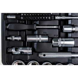 Набор автомобильного инструмента Gigant 143 предмета, Сталь Cr-V, GAS 143