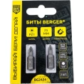 Биты магнитные PZ1, 25 мм, 2 шт, S2 Berger BG BG2424