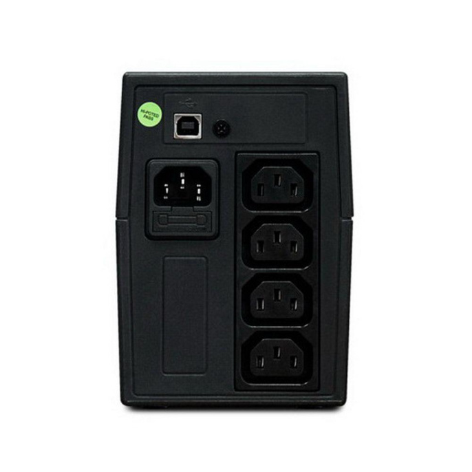 Источник бесперебойного питания PowerMan Back Pro 650I Plus (6150952) (12V/7Ah, 650ВА, 360Вт, 50 ± 10, IEC320, рабочая температура: от 0˚ до +40˚ С)