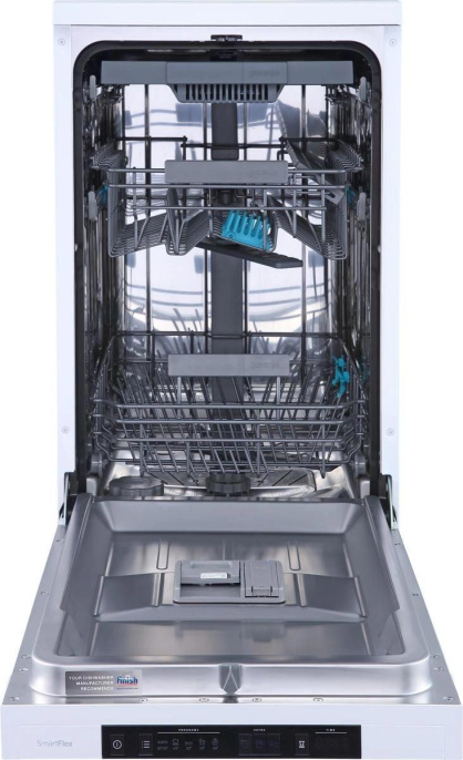 Посудомоечная машина Gorenje GS541D10W Инвертор-3 , узкая, напольная, 44.8см, загрузка 11 комплектов, белая