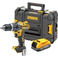 Аккумуляторная ударная дрель-шуруповерт Dewalt DCD796E1T, 18 В, 2000 об/мин, 34000 уд/мин, с АКБ 1.7 Ач в кейсе TSTAK () DCD796E1T-XJ DCD796E1T-QW