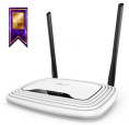 Wi-Fi роутер TP-LINK TL-WR841N, Wi-Fi 4, N300, 2.4ГГц, 4 LAN, белый
