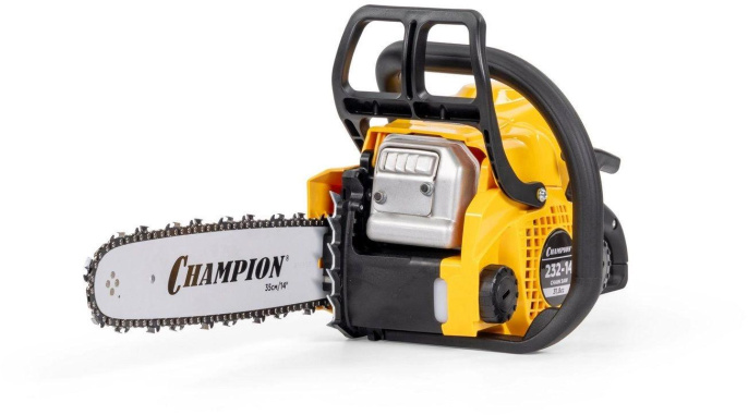 CHAMPION Бензопила 232-14 { 1,5кВт 31,8см3 3,9кг }