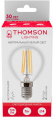 Лампа филаментная Thomson E14, шар, 7Вт, TH-B2084, одна шт.