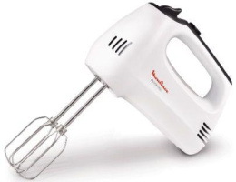 Миксер ручной Moulinex HM3101B1 300Вт белый (8000035985)
