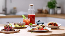 Мясорубка Bosch MFW67440 2000Вт черный/серебристый