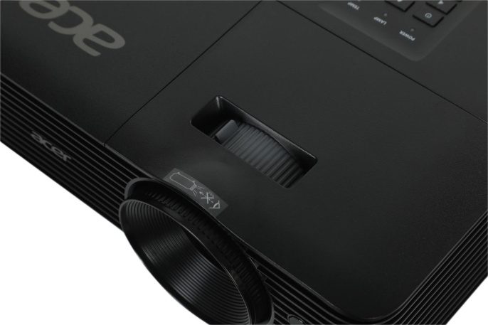 Проектор Acer X1128H, DLP, черный [mr.jtg11.001]