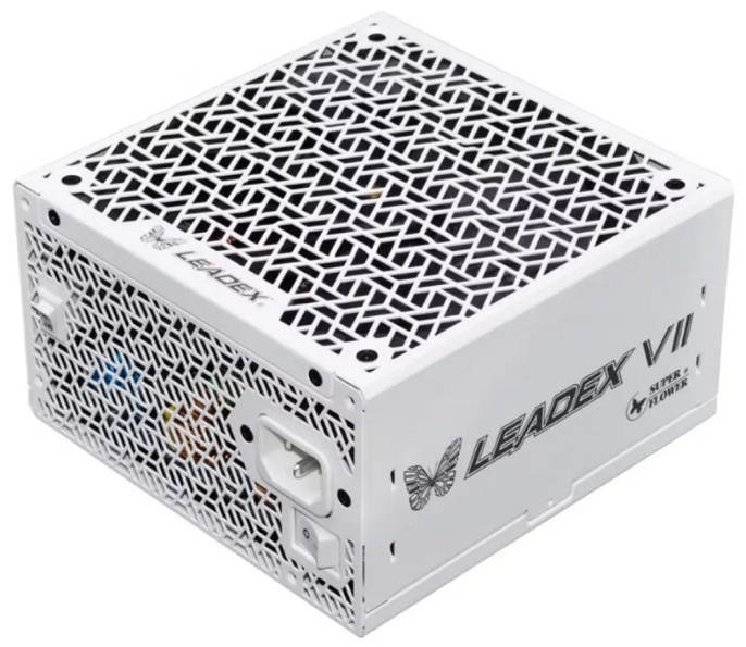 Блок питания Super Flower Leadex VII Platinum PRO ATX 3.1 850W Белый (SF-850F14XP) (ATX 12V V3.1, 80Plus Platinum, 3.3V-20А, 5V-20А, 12V-70.8А, -12V-0.5А, 5Vsb-2.5А, 1x24pin, 2х4+4pin, 3х6+2pin, 12хSATA, 1х16pin, 1x4Pin Peripheral, OPP/OVP/SCP/OTP/OCP/UVP