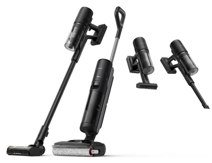 Беспроводной пылесос для сухой и влажной уборки Dreame H12 Dual FlexReach Wet and Dry Vacuum HHV31A сухая и влажная уборка, мощность всасывания 23 000 Па