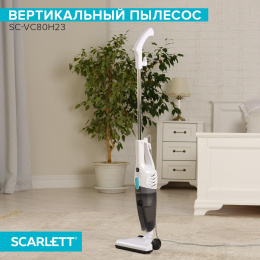 Ручной пылесос handstick Scarlett SC-VC80H23, 600Вт, белый/черный