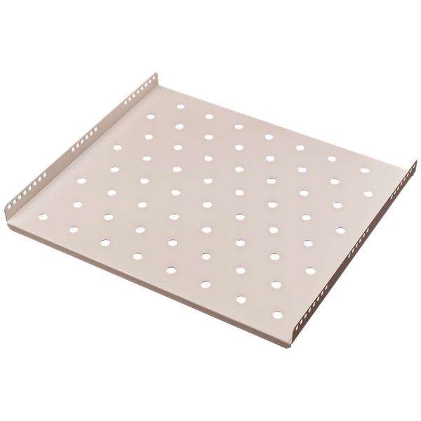 Полка стац. Lanmaster (TWT-CBW-S4-4/60) 1U 60кг. 19" 275мм серый (упак.:1шт)