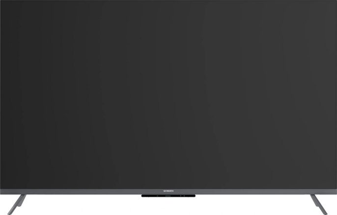 Телевизор QLED Skyworth 60" 60Q66H Eye Care Frameless черный 4K Ultra HD 60Hz MEMC DVB-T DVB-T2 DVB-C DVB-S DVB-S2 USB WiFi Smart TV