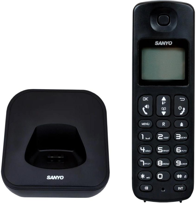 Радиотелефон Sanyo RA-SD53RUBK, черный