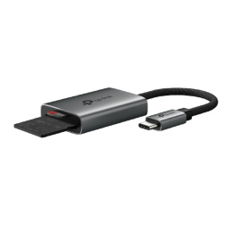 Картридер внешний TP-LINK UA430C, серый
