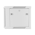 Шкаф телекоммуникационный 19" настенный 6U ExeGate EC-WM-6U.450.G.GREY (19”, 6U, 600x450x370mm (ШхГхВ), передняя дверь закаленное стекло, съемные боковые панели, пыле- и влагозащита IP23, светло-серый RAL 7035) EX298599RUS
