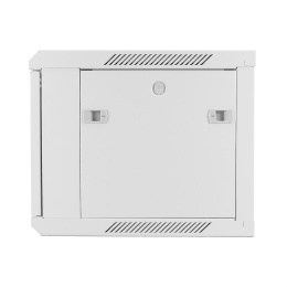 Шкаф телекоммуникационный 19" настенный 6U ExeGate EC-WM-6U.450.G.GREY (19”, 6U, 600x450x370mm (ШхГхВ), передняя дверь закаленное стекло, съемные боковые панели, пыле- и влагозащита IP23, светло-серый RAL 7035) EX298599RUS
