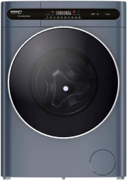 Стиральная машина KRAFT TCH-HD8529SDB, с фронтальной загрузкой, 8кг, 1400об/мин, с паром, инверторная