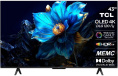 43" Телевизор TCL 43P7K QLED, 4K Ultra HD, черный, СМАРТ ТВ, Google TV