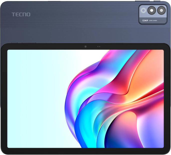10.95" Планшет TECNO MegaPad 11 T1101 8/128 GB G99 4G, 1920 x 1200, 90Гц, Android 14, серый [t1101 128+8 starfall grey]