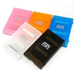 AgeStar 3UBCP1-6G BLACK USB 3.0 Внешний корпус 2.5" SATA HDD/SSD AgeStar 3UBCP1-6G BLACK USB 3.0, пластик, черный, безвинтовая конструкция