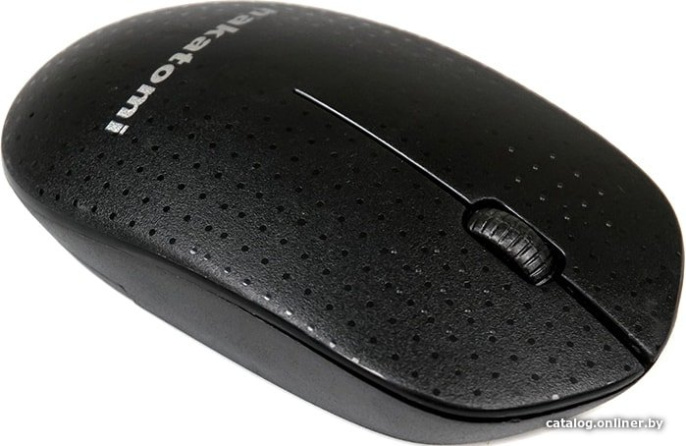 Мышь MRON-02U BLACK Nakatomi Navigator RF 2.4G Optical - 6 кнопок ролик прокрутки, USB, черная