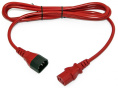 Кабель питания для монитора Hyperline PWC-IEC13-IEC14-0.5-RD IEC 320 C13 - IEC 320 C14 0.5 метра