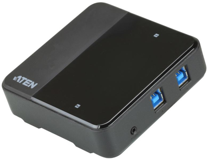 USB переключатель ATEN 2 x 4 USB 3.2 Gen1 Peripheral Sharing Switch US234-AT
