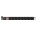 БАСТИОН Rapan-PDU8S-S Блок розеток с выключателем, 220 В, 16 А, 8 розеток Schuko 752