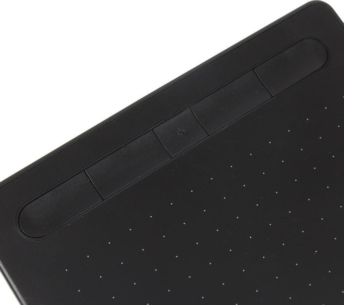Графический планшет Wacom Intuos S CTL-4100WLK-N, A6, черный