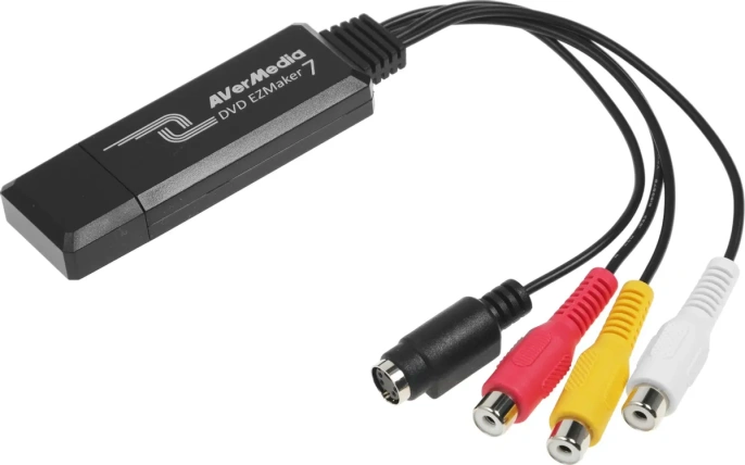 Карта видеозахвата AVERMEDIA DVD EZMaker 7 C039, внешний