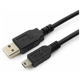 Кабель Cablexpert USB 2.0, мультиразъем USB, AM/miniB, 5P, 30cм, пакет CC-5PUSB2D-0.3M