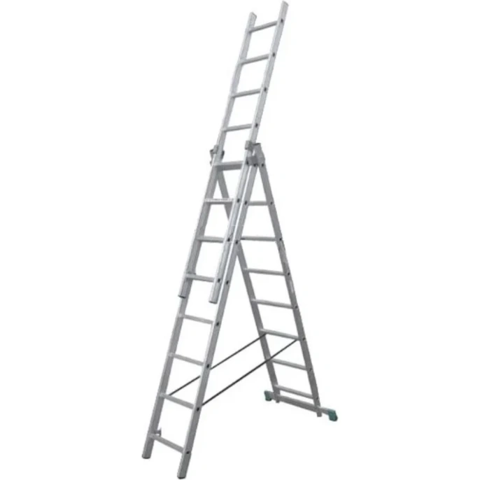 Трехсекционная алюминиевая лестница STARTUL PRO 474 см ST9944-08