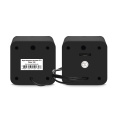 Акустическая система 2.0 ExeGate Disco 160 (питание USB, 2х3Вт (6Вт RMS), 100-20000Гц, черный, Color Box) EX287050RUS