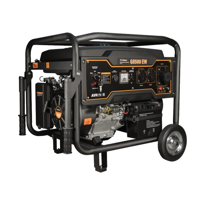 Бензиновый генератор FOXWELD Expert G8500 EW в комплекте с блоком автоматики 8221