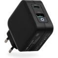 Блок питания TopOn GaN 65W Type-C PD, PPS, USB QC Черный TOP-GaN-65WB