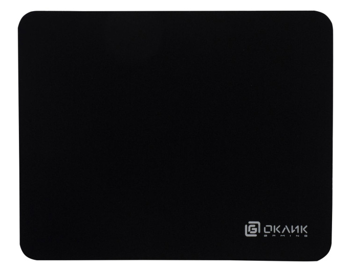 Коврик для мыши Oklick OK-F0251 S черный, нейлоновая ткань, 250х200х3мм