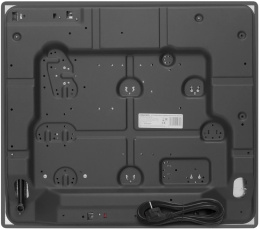 Газовая варочная панель MEFERI Glass comfort MGH604WH, 4 конфорки, закаленное стекло, белый