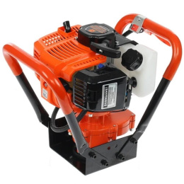 Мотобур Carver AG-52/000 бытовой 2-х такт. 1400Вт 1.9л.с. 52см3 277об/мин 01.003.00011