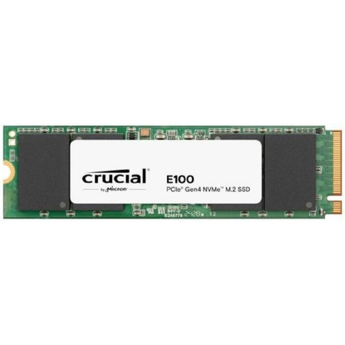 Накопитель SSD 480GB Crucial E100 M.2, NVMe 3D TLC [R/W - 4700/2500 MB/s] CT480E100SSD8