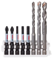 Набор оснастки Bosch Hex-9 Ceramic 2.608.577.145 содержимое: PH2 / PZ2 / T20, T25, T30 / HEX-9 Ceramic 5,0 / 6,0 / 8,0 мм, размеры: PH2 / PZ2 / T20 / T25 / T30, длина: 50 / 50 / 50 мм